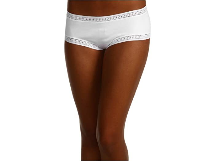 OnGossamer White Cabana Cotton Boyshort Women’s Size Medium L128714