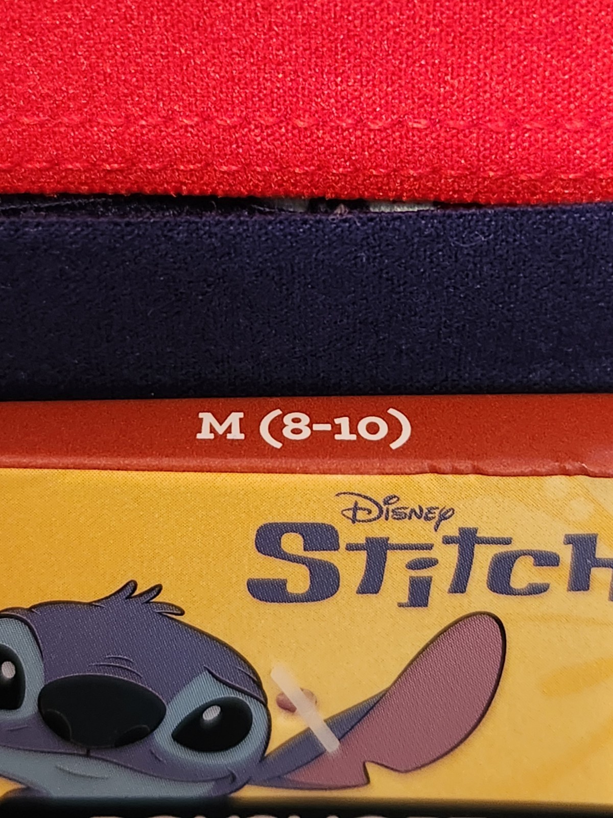 Disney Stitch Women’s Boyshort Panties 3 Pair Christmas M 8/10 Brand New w Tag
