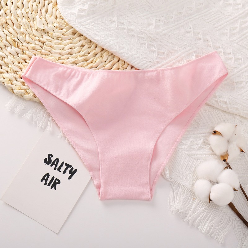 4 Pack Lot Womens Cotton Panties Briefs Comfortable Underwear Lingeries Bikinis