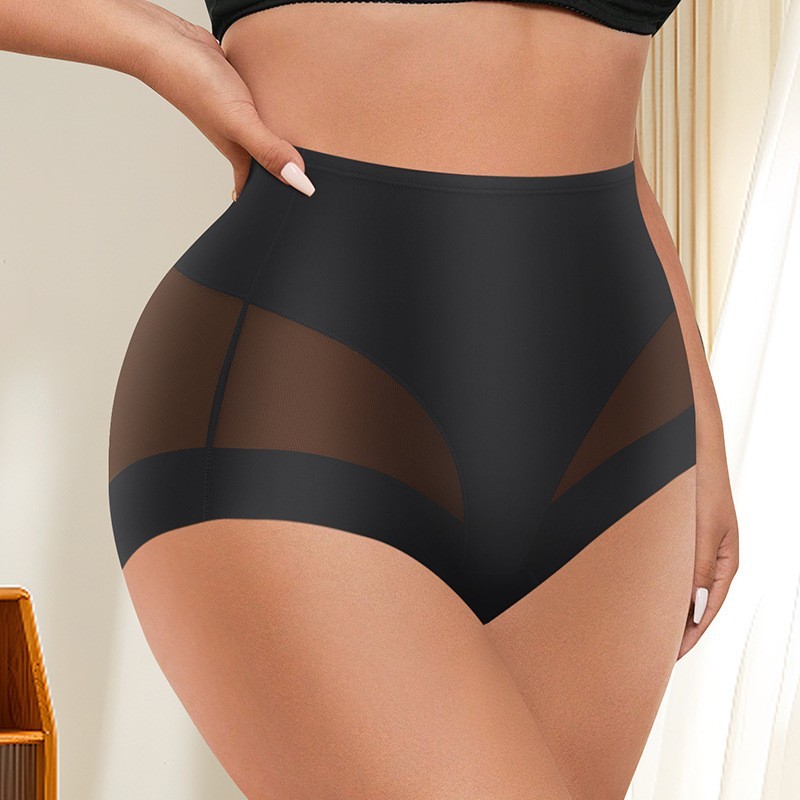3 Pack High Waist Mesh Tummy Control Butt Lift Shapewear – Sheer Breathable