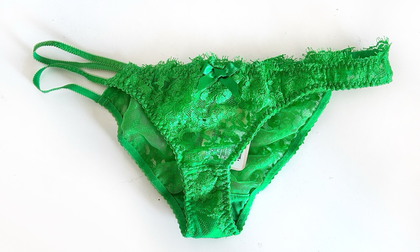 Agent Provocateur Lace Knickers Size AP2 ‘payge’ Green BNWT