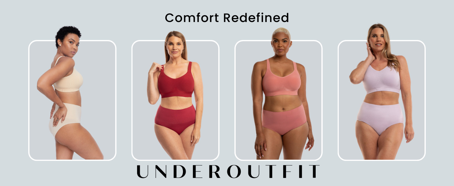 UNDEROUTFIT Smoothing at Waste Brief Dusty Rose Style #308 2XL NWOT Sold Out!