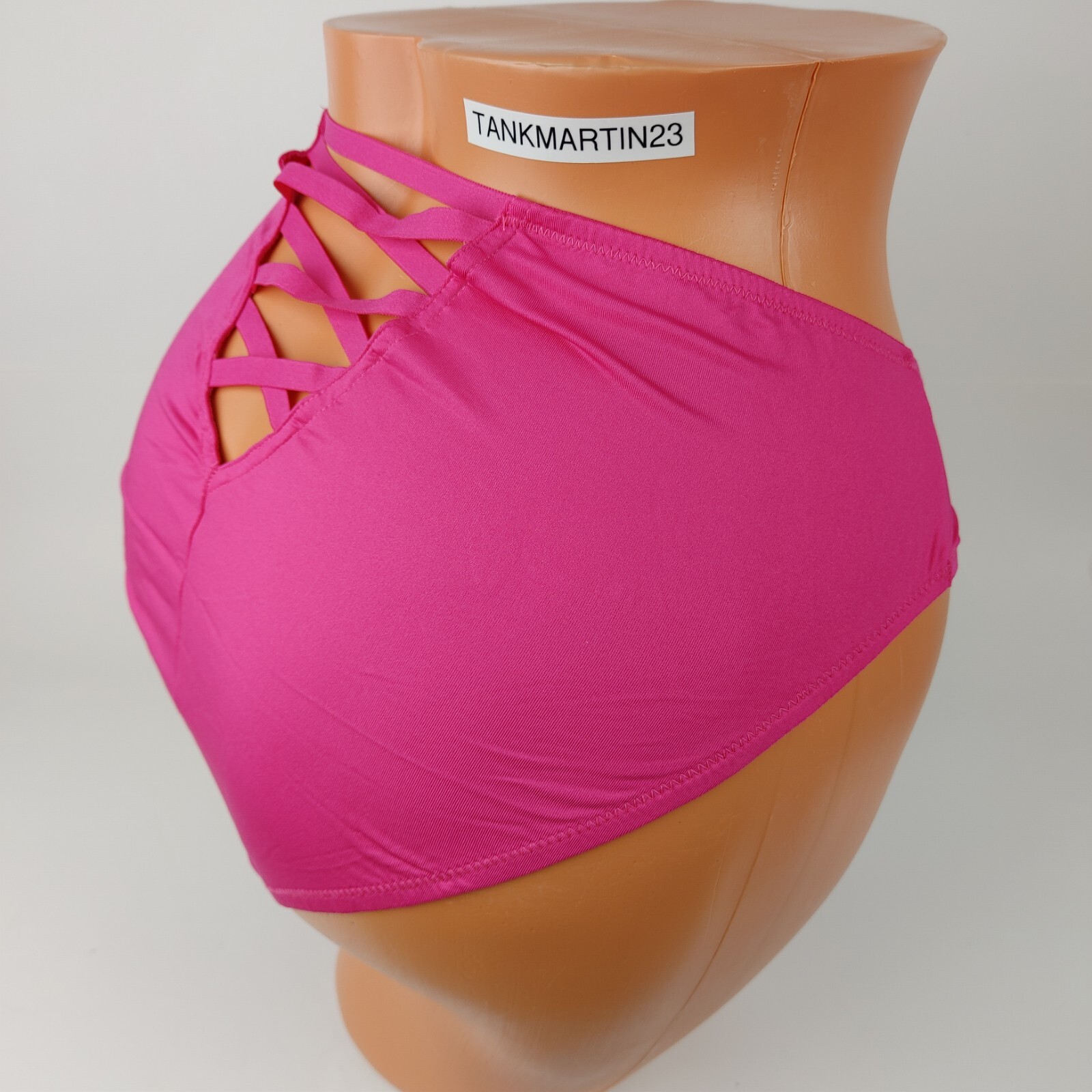 Lane Bryant Cacique High Leg 18/20 Plus Panties Pink With Pink Lace