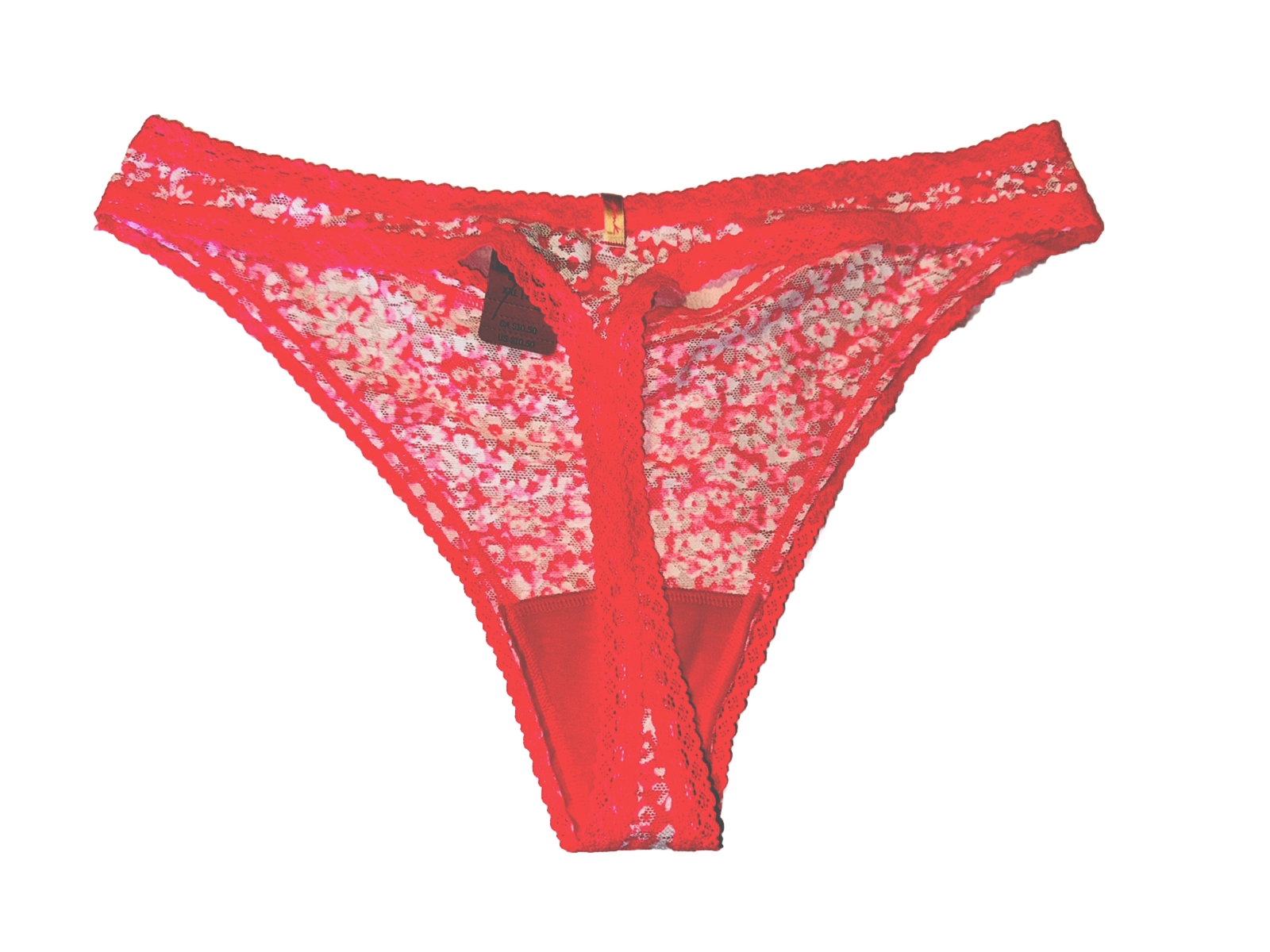Victoria’s Secret PINK (2) Pair Size 2X Purple & Pinks Thong Panties