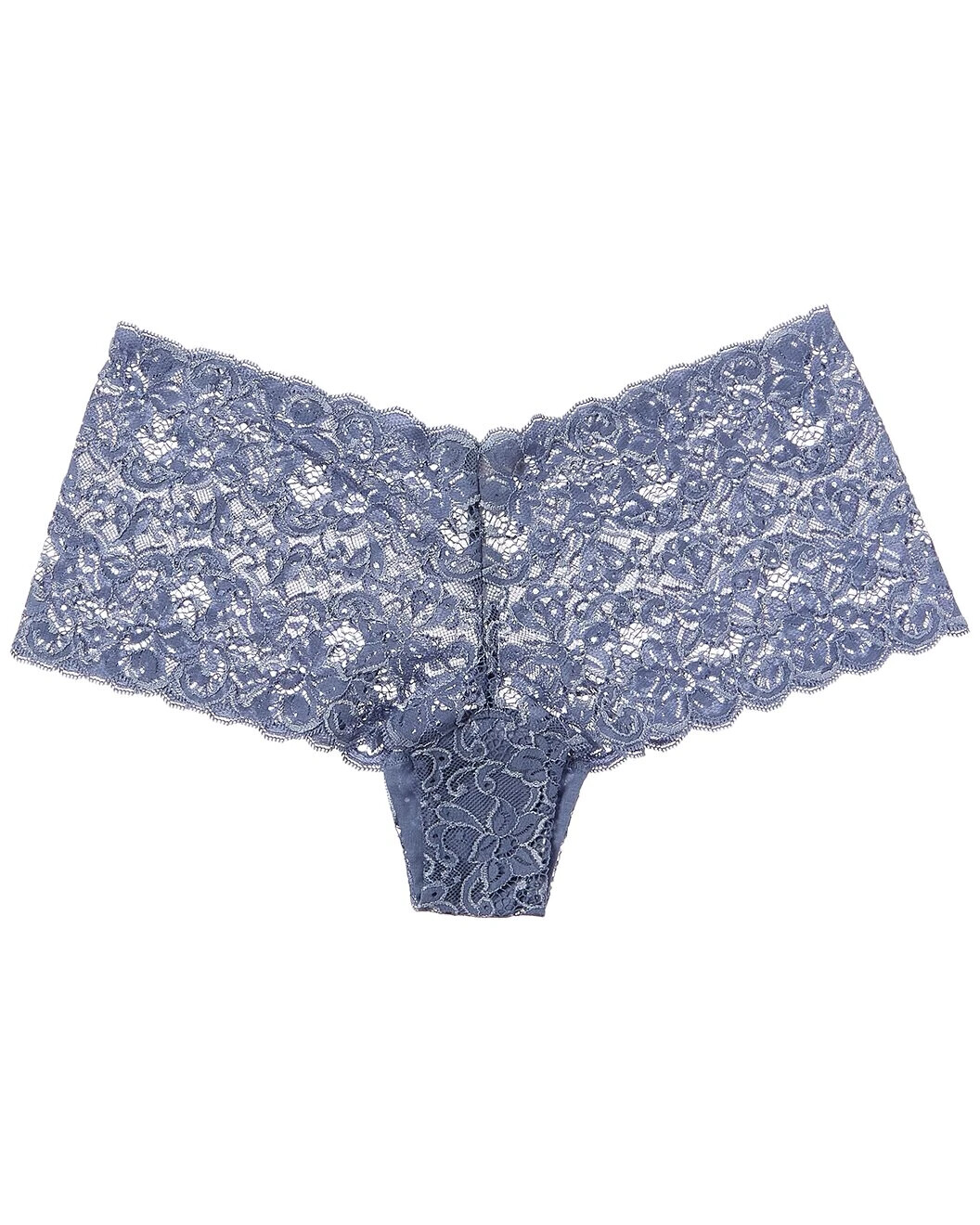 BRAND NEW Hanro LUXURY MOMENTS BOYLEG PANTY SIZE SM Caribbean Blue 9051
