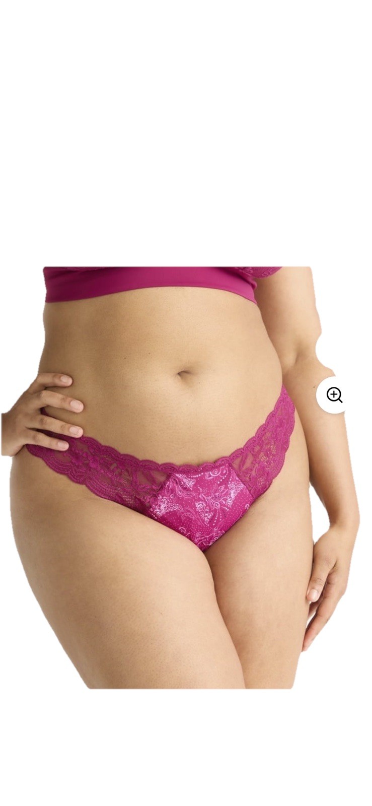New Joyspun Women’s Microfiber and Lace Thong Panties, 3-pack ( XS – 3XL)