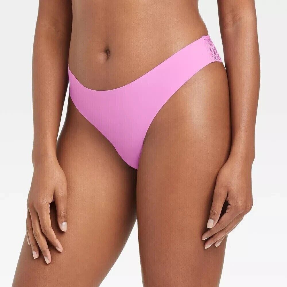 Auden Women’s Variety Thong 2 Pack Size Medium 8-10