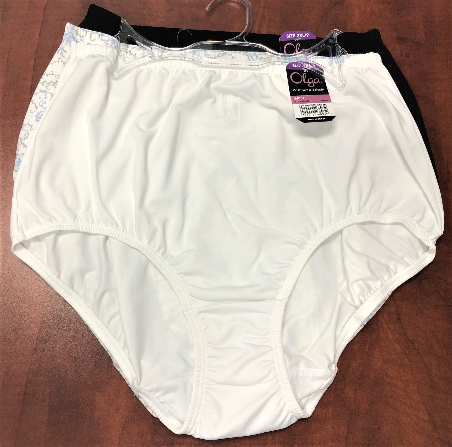Olga Brief Panties Without A Stitch Silky Smooth Full Coverage Style 23173J
