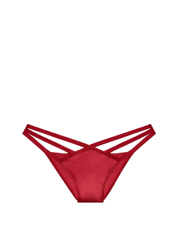 Victoria’s Secret Very Sexy Strappy Bikini Panty Deep Red