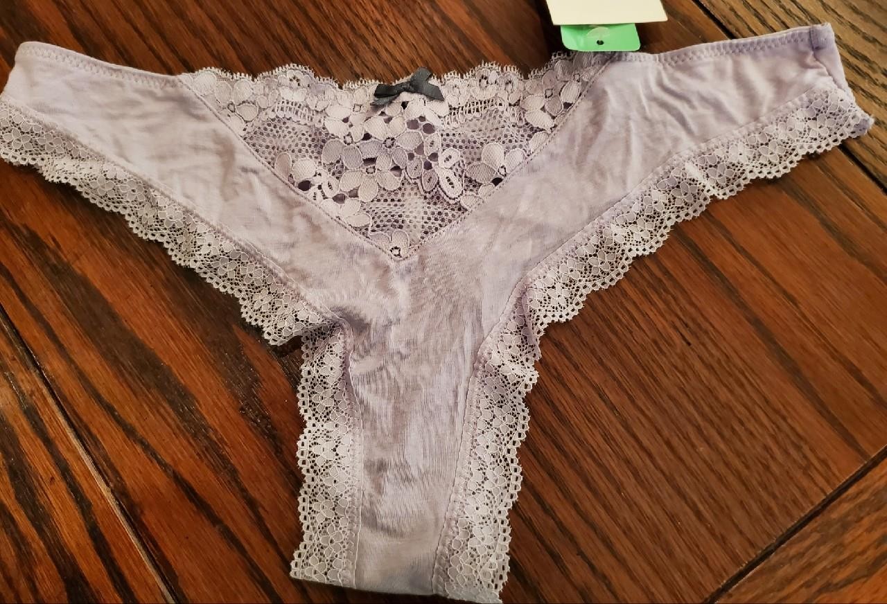 NWT HONEYDEW THONG PANTIES WILLOW LACE INSETS 28298 DREAMER L