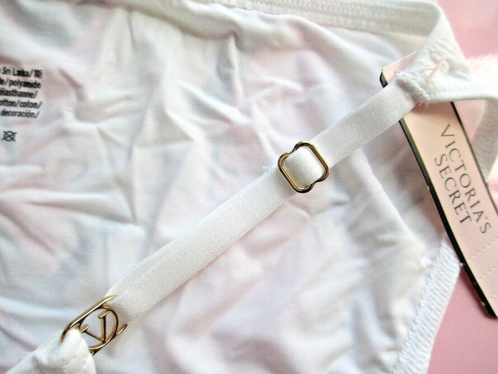 VICTORIA’S SECRET LOVE CLOUD Adjustable String Bikini Panty S M L XL 2XL White