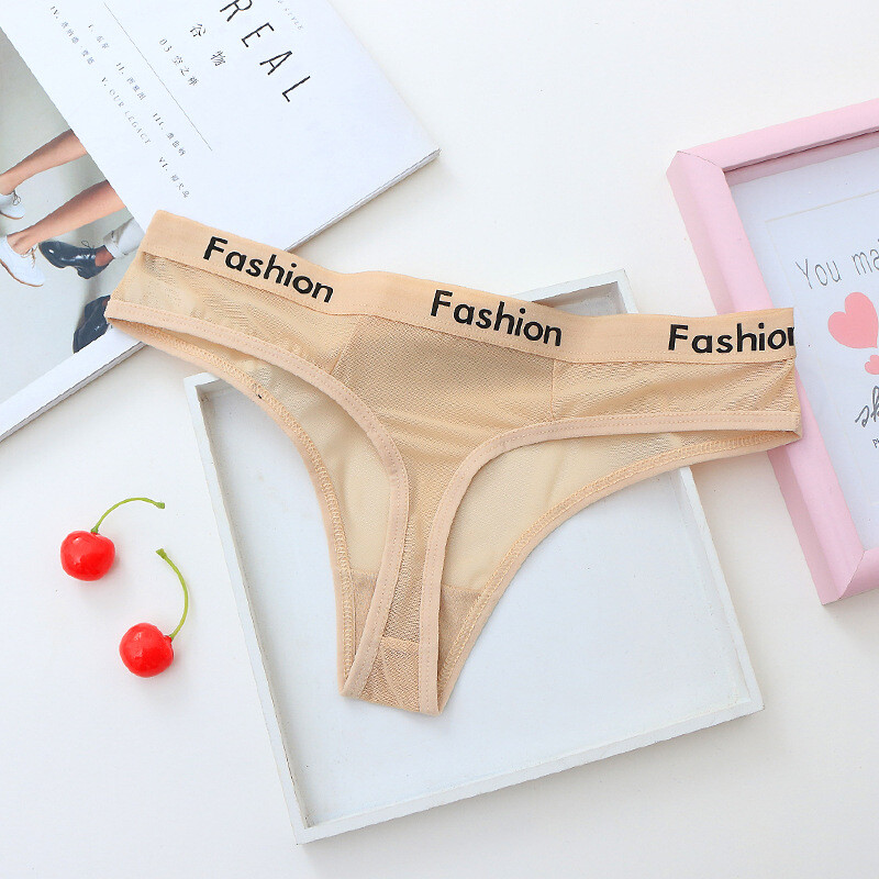 6 Pack Lot Sexy Womens Sheer See Through Panties Thongs G string Sissy Underwear