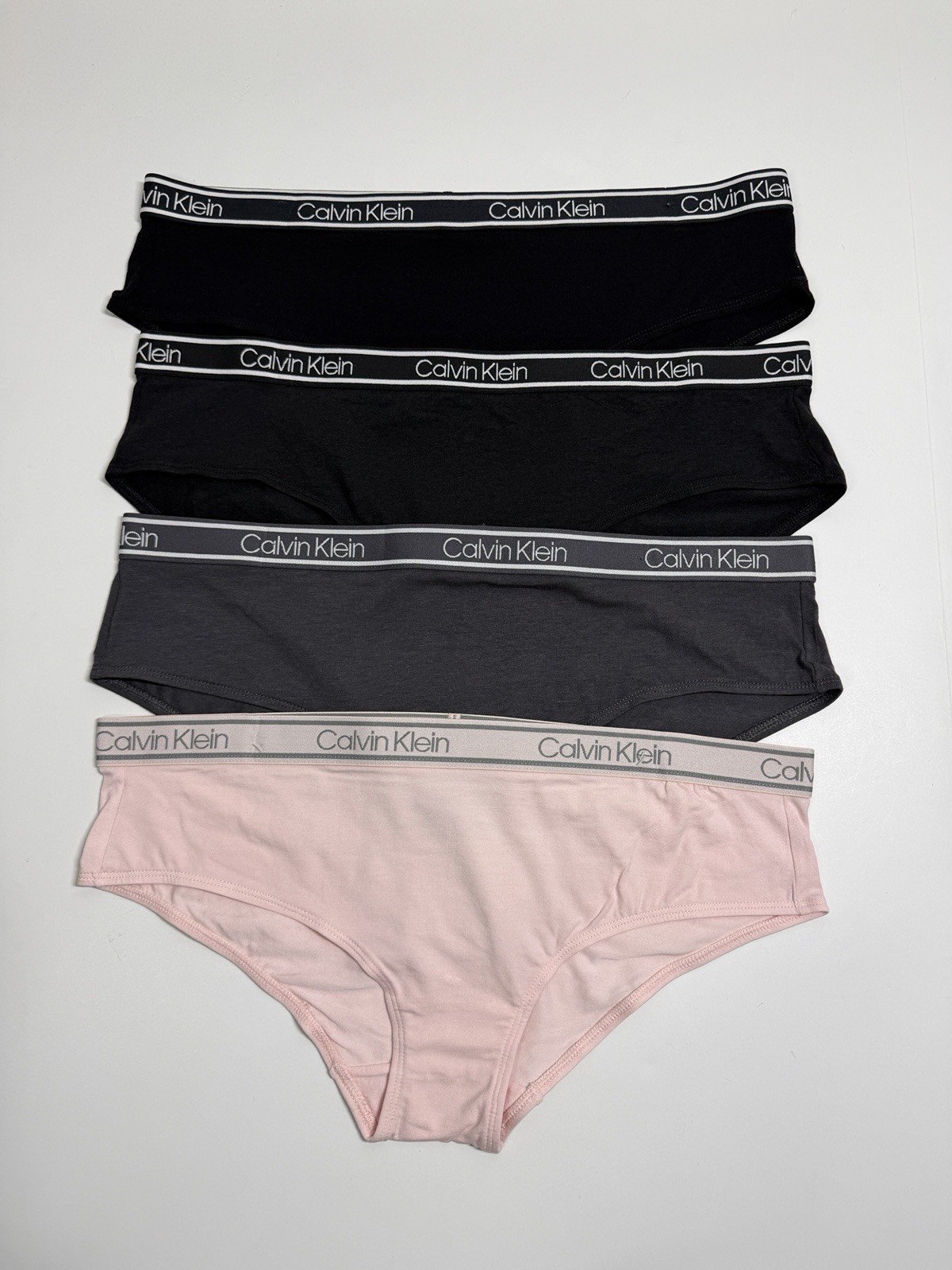 Calvin Klein Bikini Panty QP24150 – Viscose/Cotton Size XL – Set of 4