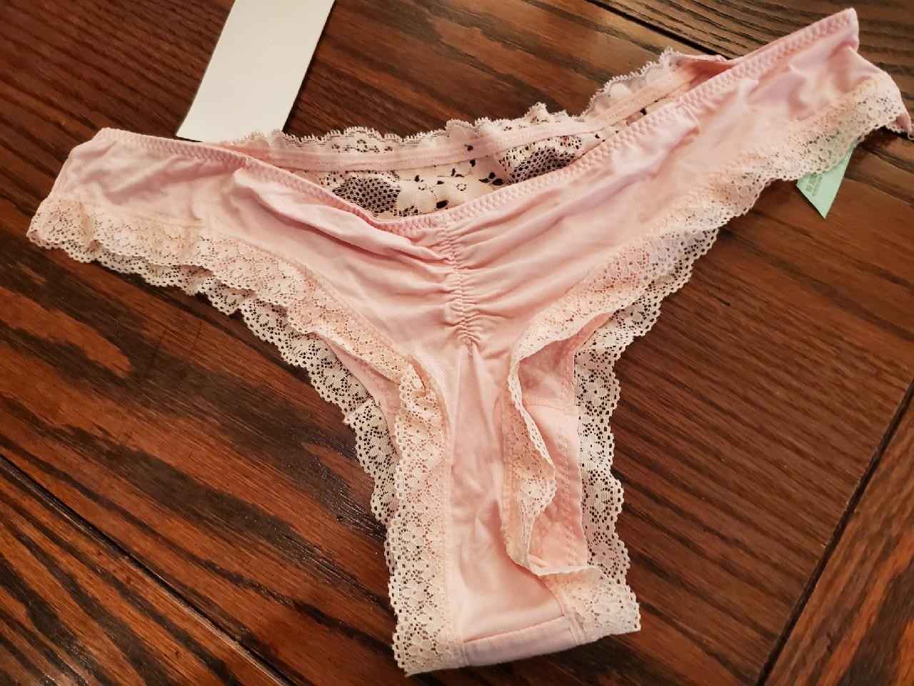 NWT HONEYDEW THONG PANTIES WILLOW LACE INSETS 28298 HORIZON S
