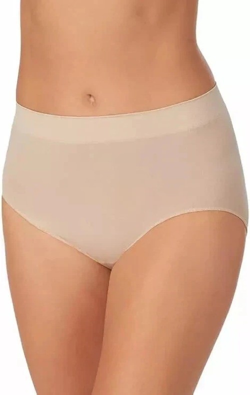 NWT Carole Hochman Women’s XL Seamless Brief 5-Pack Silky Soft J1873