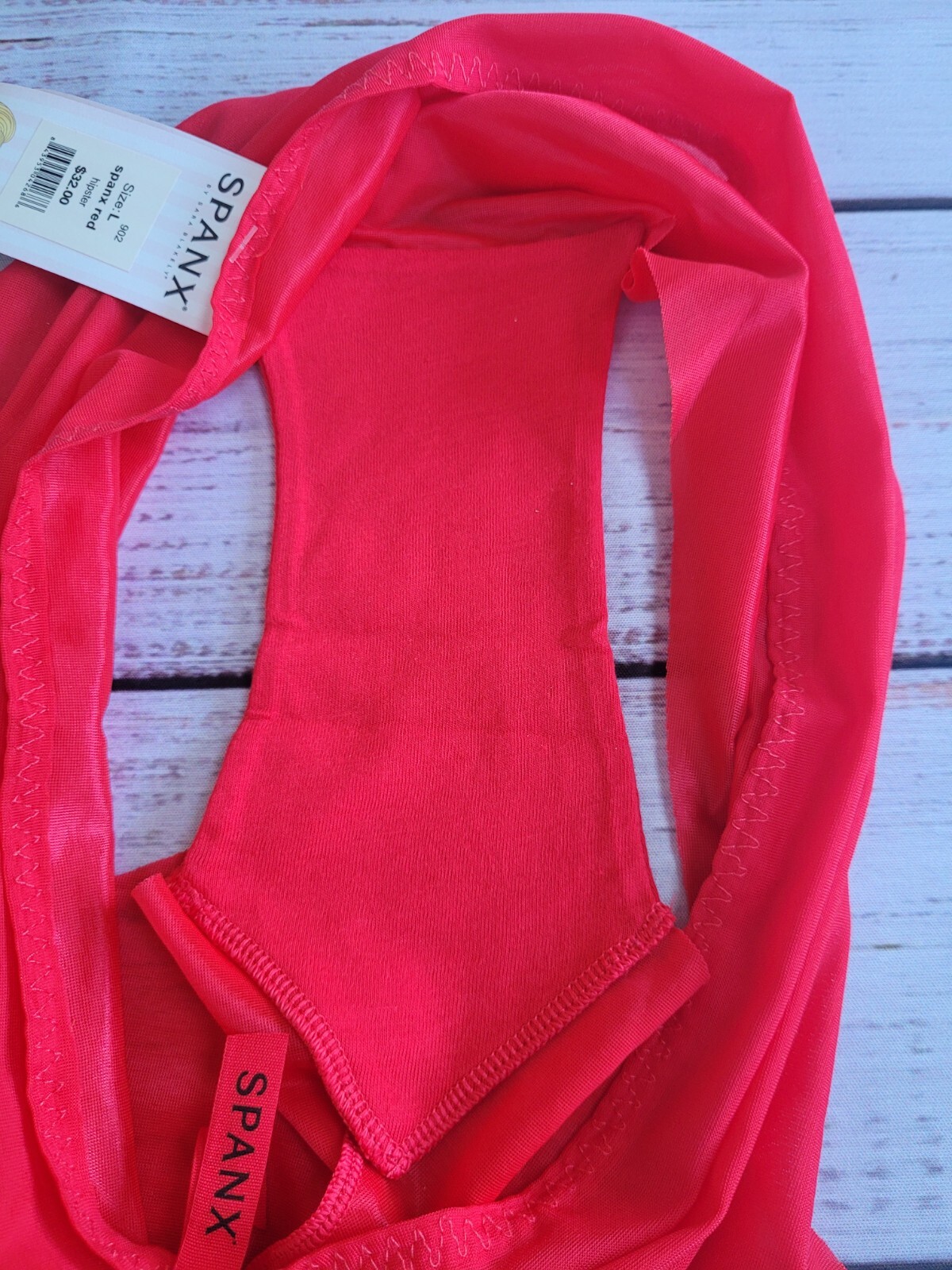 New SPANX By Sara Blakely L Spanx Red Skinny Britches Hipster Panty Women