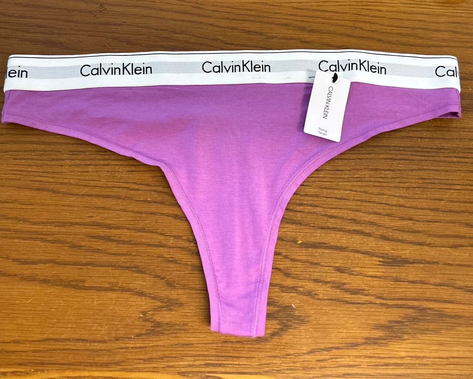 NWT Calvin Klein Women’s(2X LARGE) MODERN COTTON THONG QF5117