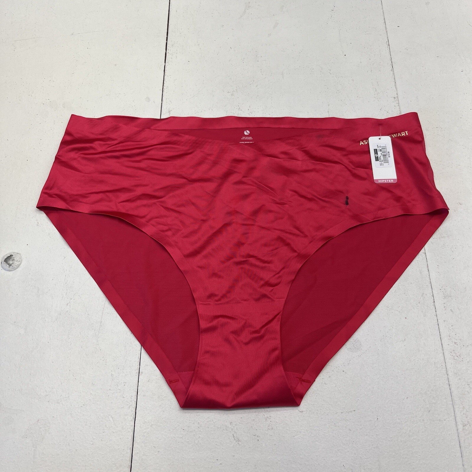Ashley Stewart Red Seamless Hipster Underwear Women’s Size 14/16