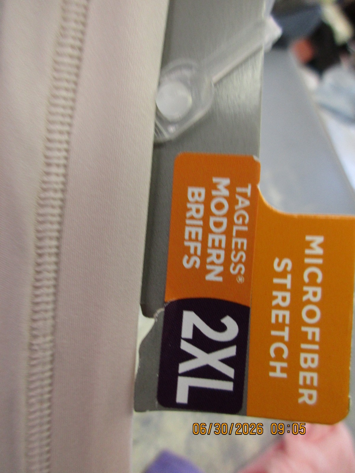 Hanes Comfort Flex Fit Modern Microfiber Brief Panties 5-Pack 2XL FREE Ship