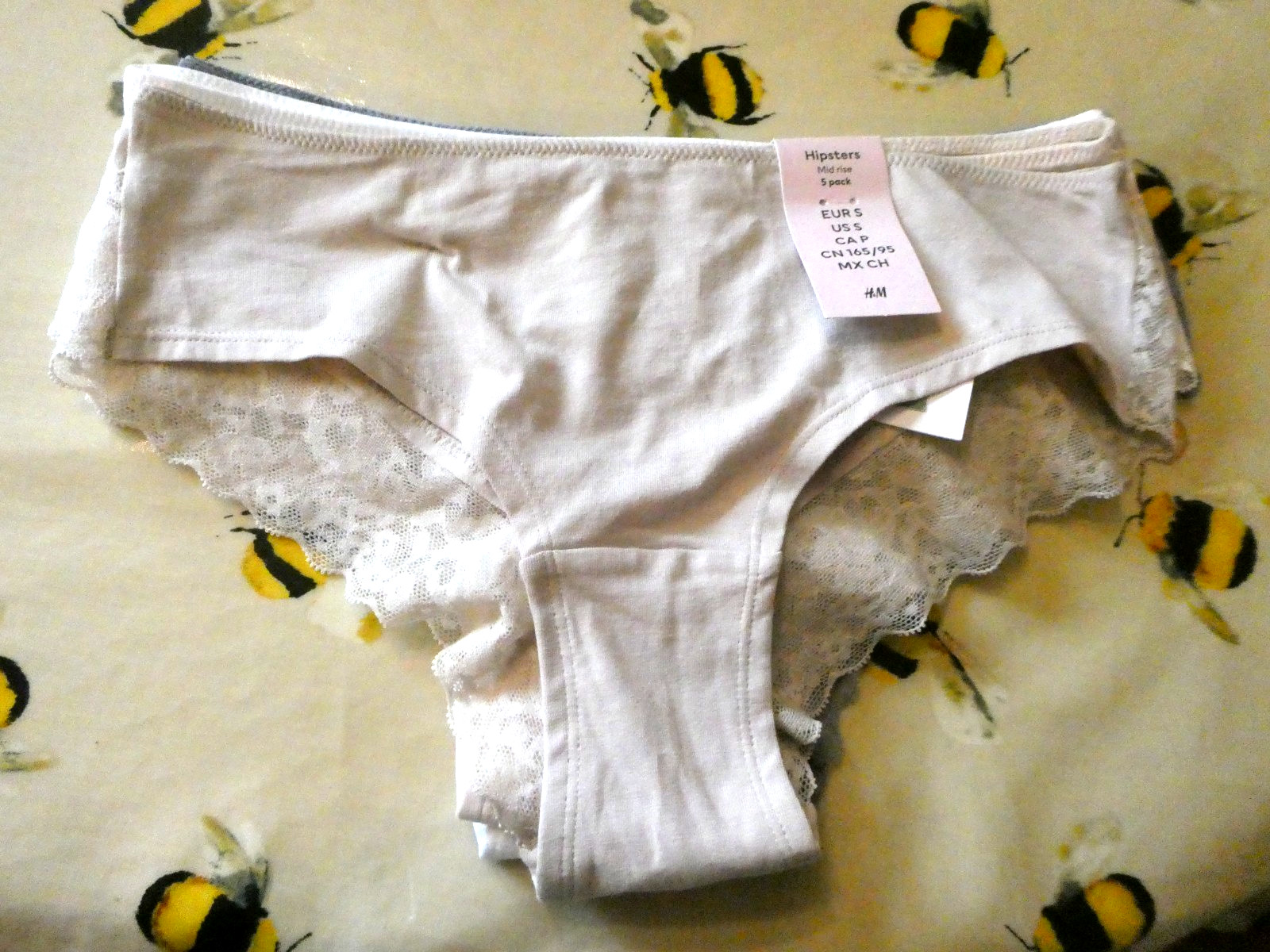H&M Hipsters x5 Pack Mid Rise Small,