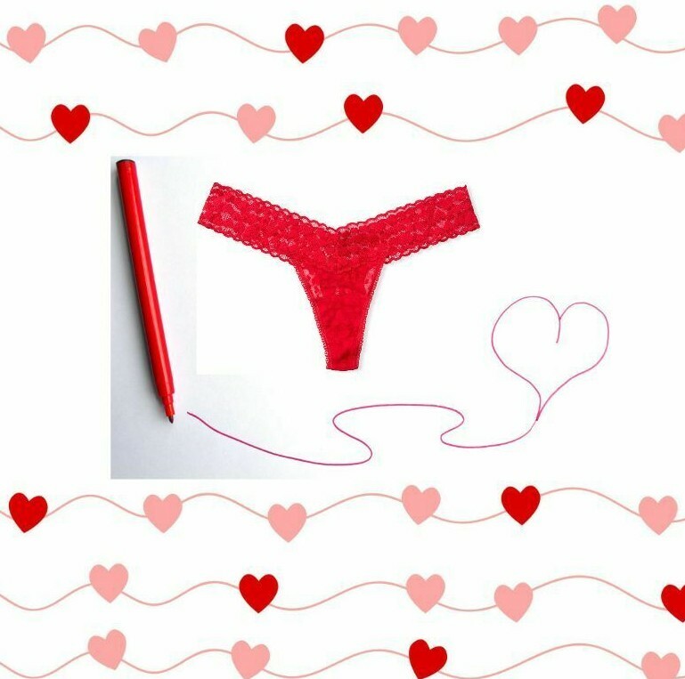 New w/Tag💗Victorias Secret💗Lace Red Thong💗💗Size OS (‘fits most’ per VS)