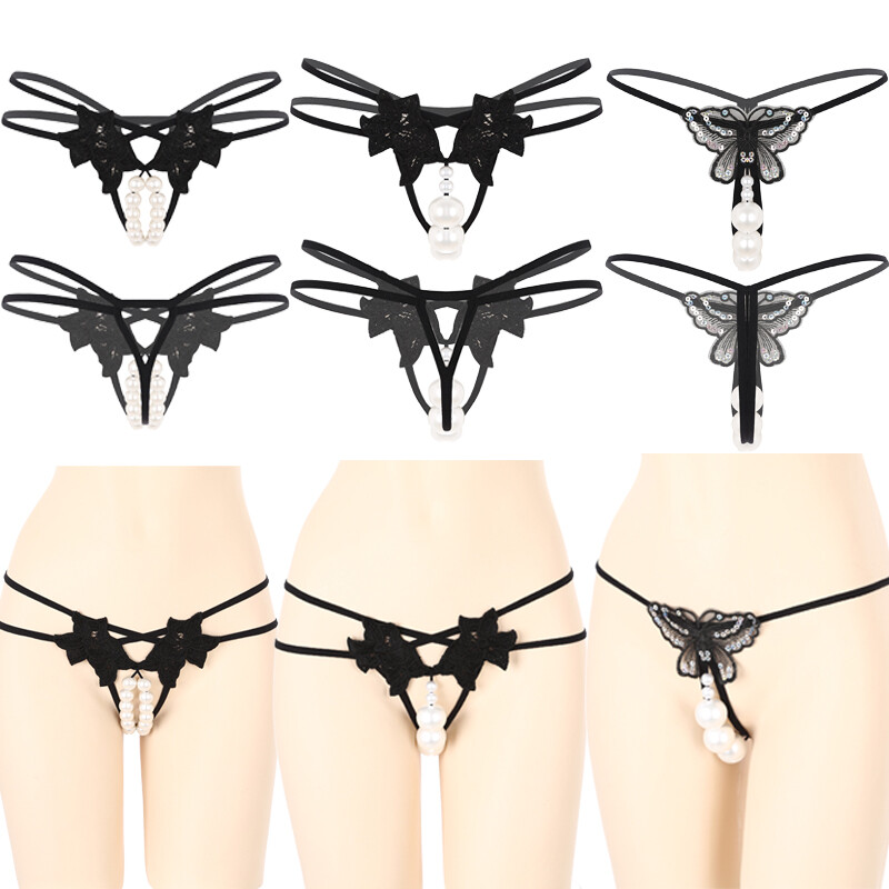 Women G-String Exotic T-back Tangas Thongs Briefs Spaghetti Waistband Cosplay