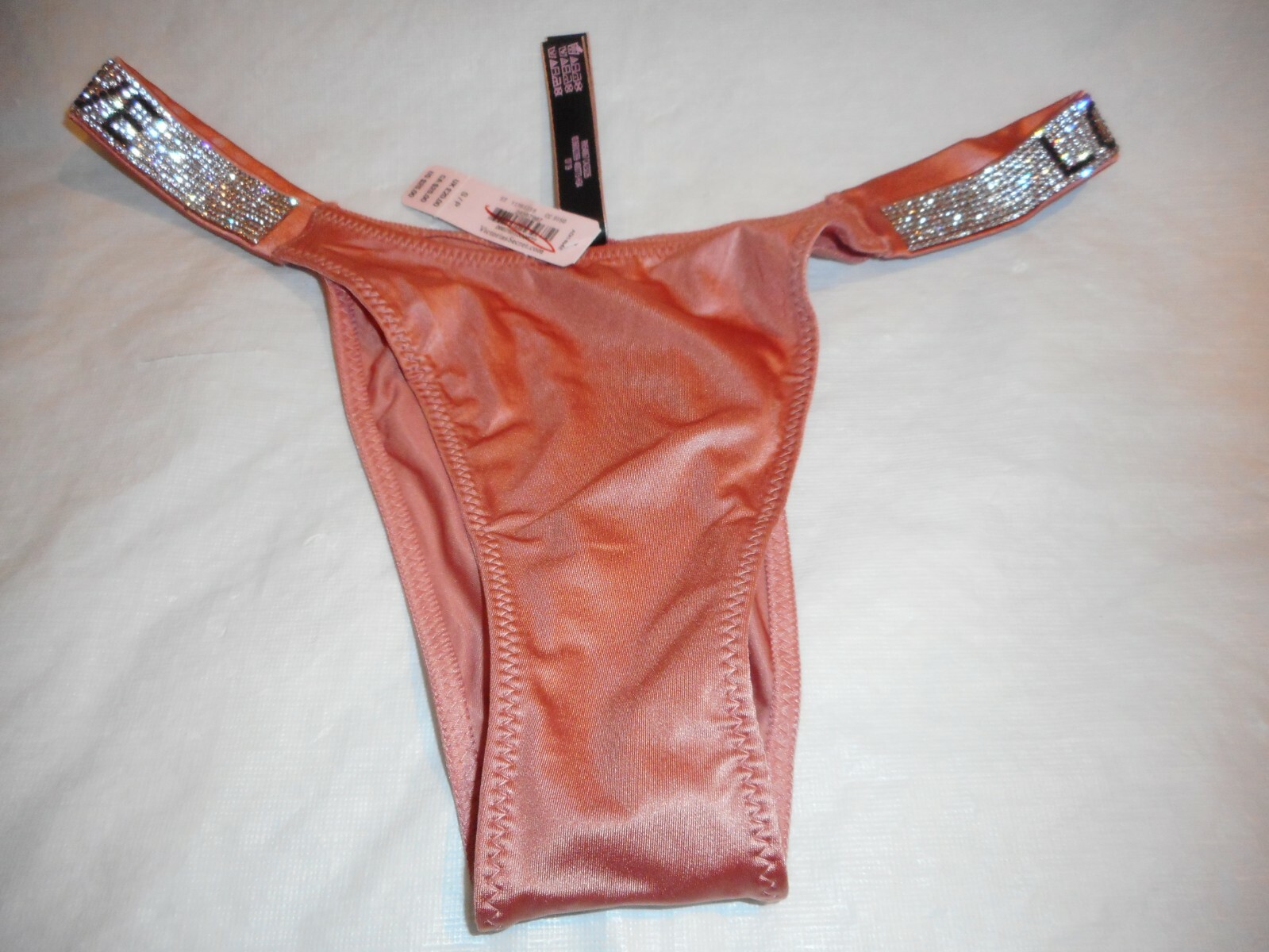 Victoria’s Secret Very Sexy Brazilian Slip Rhinestone Multicolor S/P & L