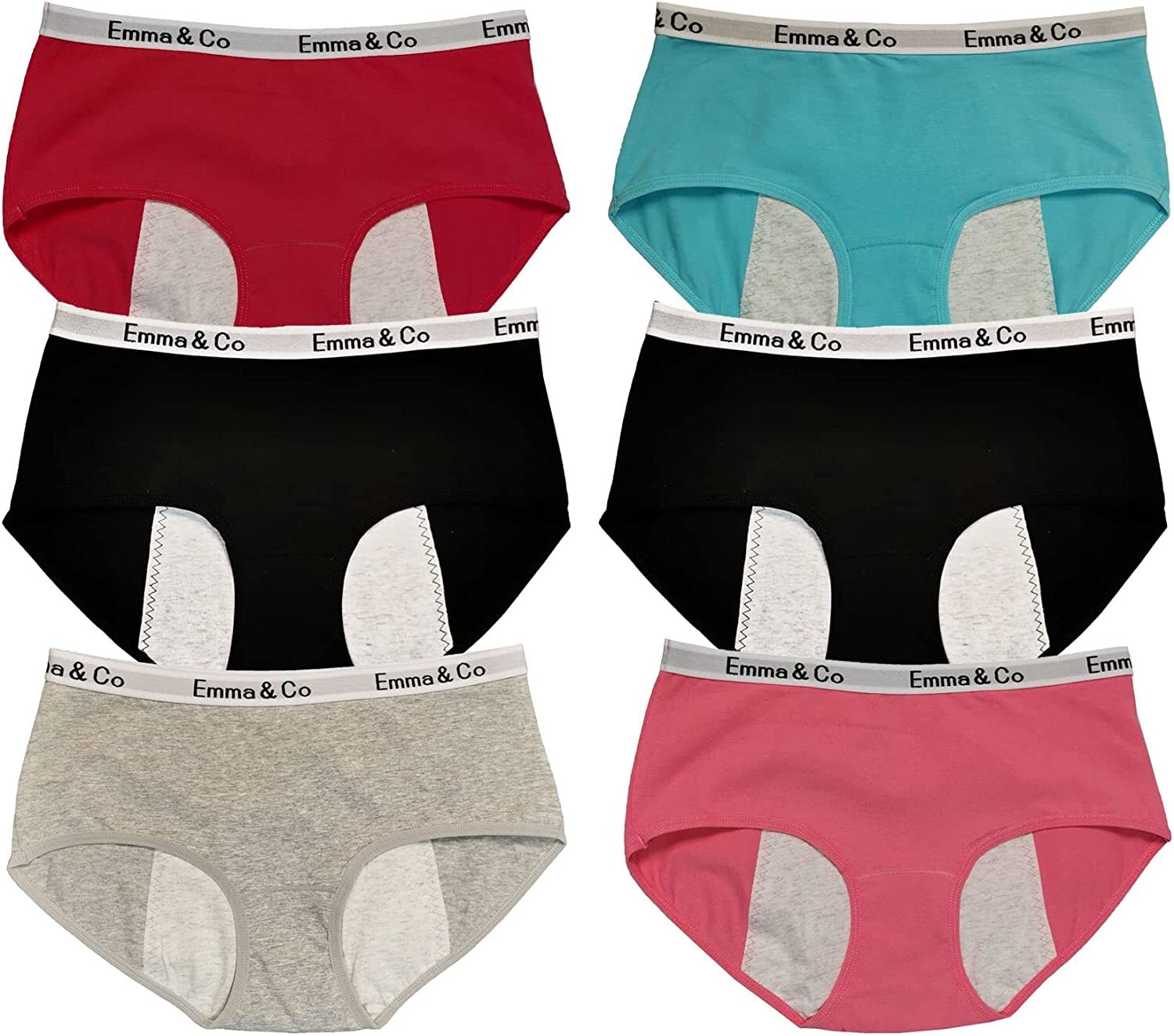 Period Pants High Waist Postpartum Underwear Leakproof Menstrual Cotton Knickers