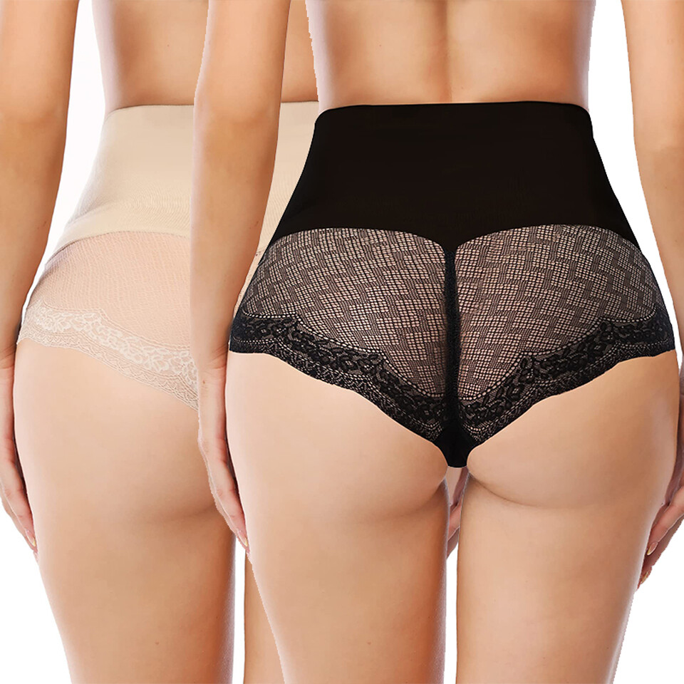 Fajas Reductoras Abdomen Underwear Tummy Control Girdle Panty Lace Shaping Thong