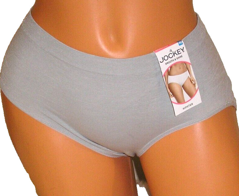Panties Lingerie Jockey Plus Smooth & Shine Hipster Size 9 XXL Adult Gift