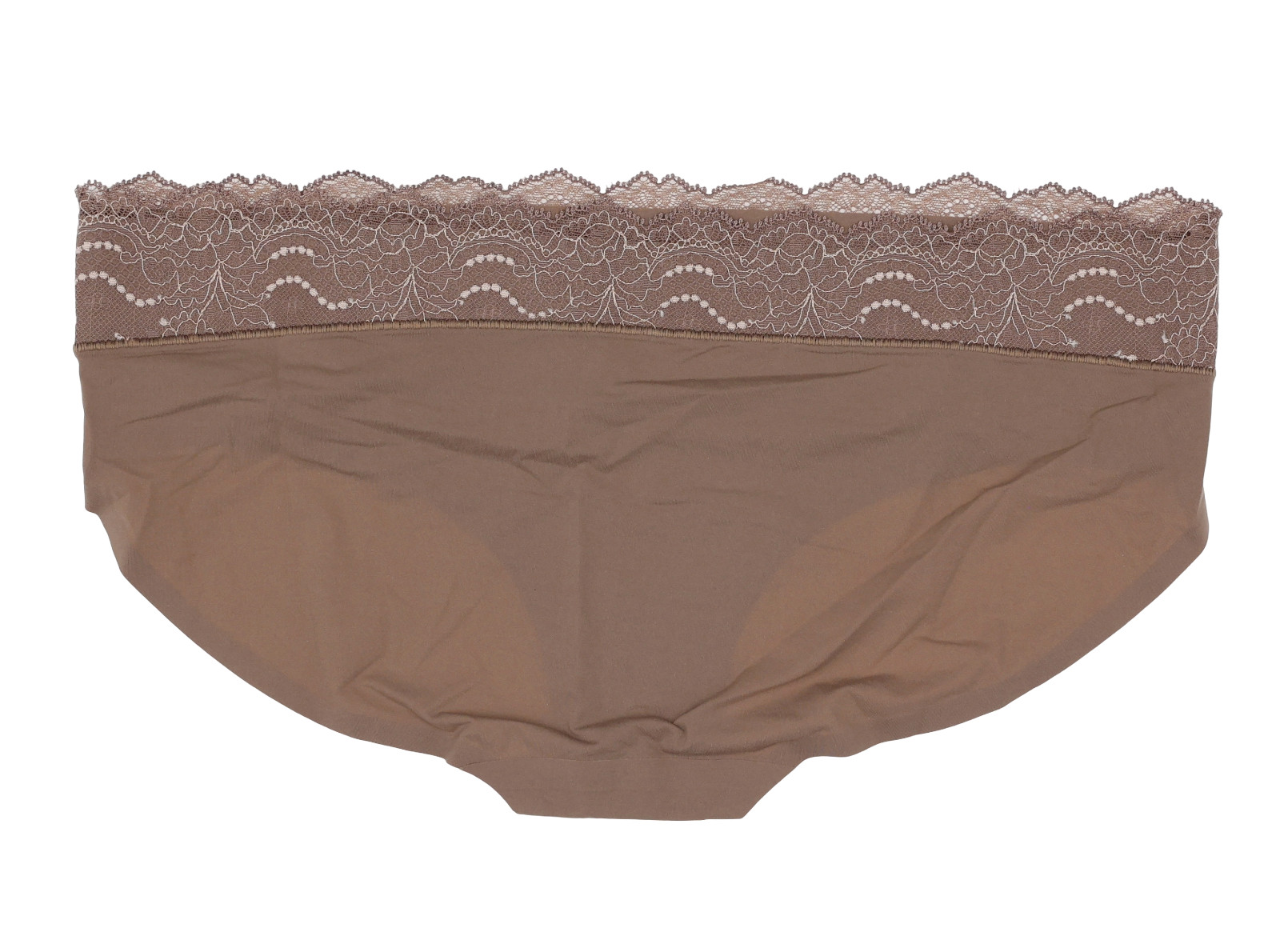 Spanx Mineral Taupe Undie-Tectable Lace Waist Hipster L73723 Womens Size L