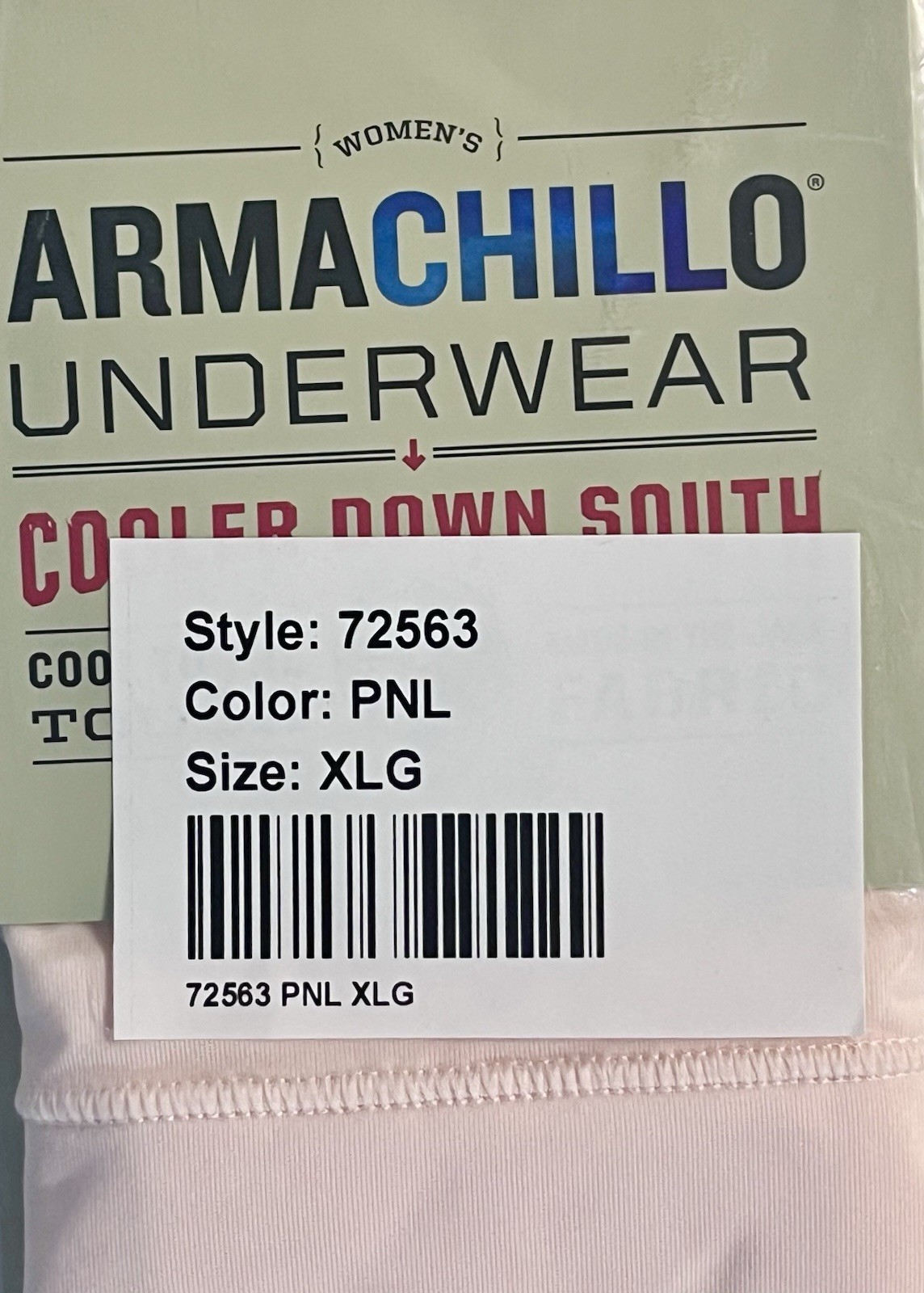 Duluth Women’s Armachillo Cooling Underwear Hi-Cut Brief/ Pink XLG (18-20) NWT