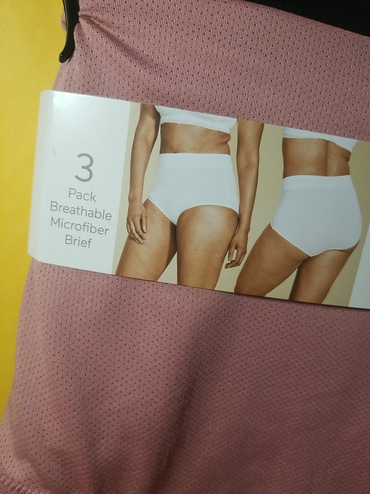 Warners Blissful Benefits 3-Pack Microfiber Brief Small, S/5 New.