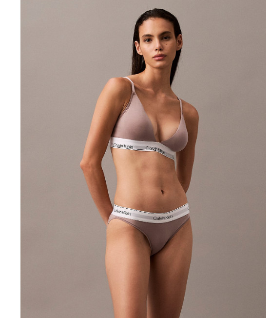 Calvin Klein Women’s Modern Cotton Bikini Underwear F3787 – Sand Trap NWT