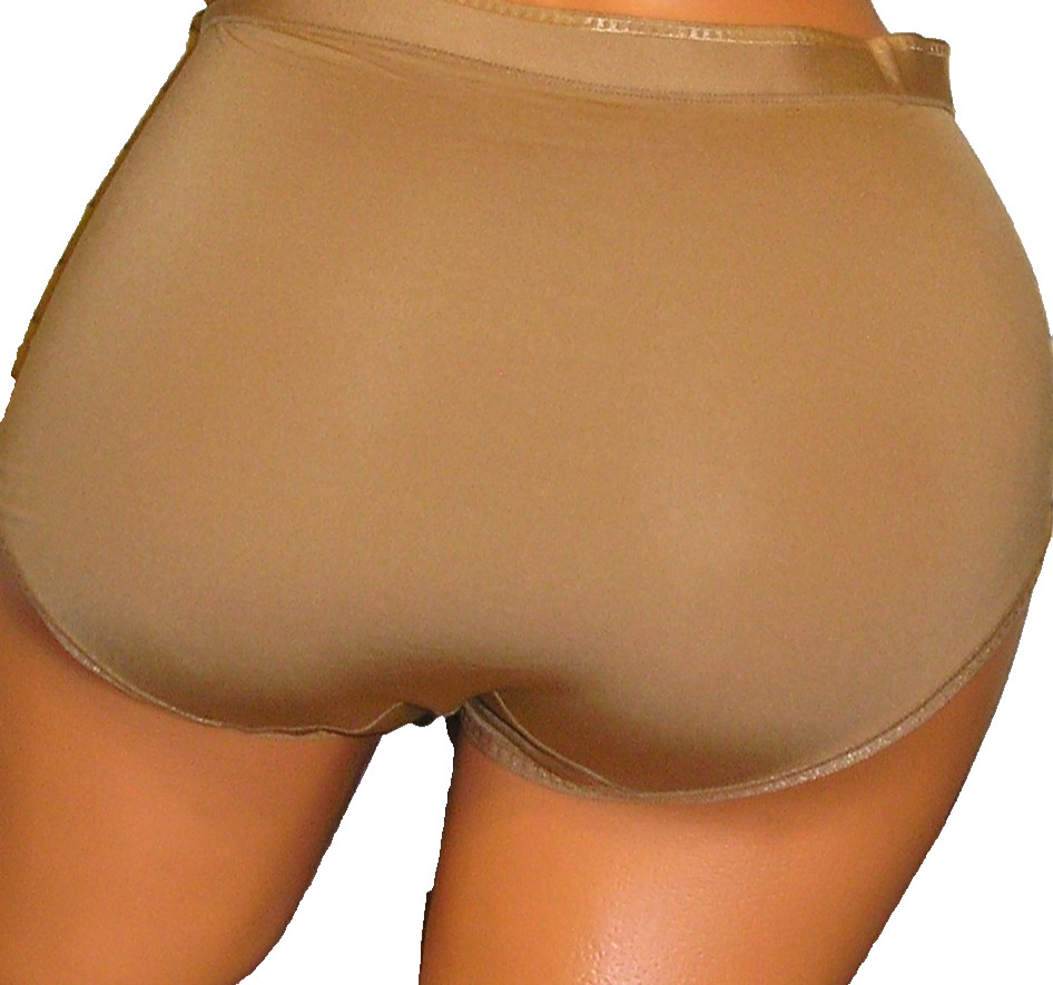 Panties Lingerie Vanity Fair No Ride No Roll No Panty Lines Briefs Sz 6 Medium