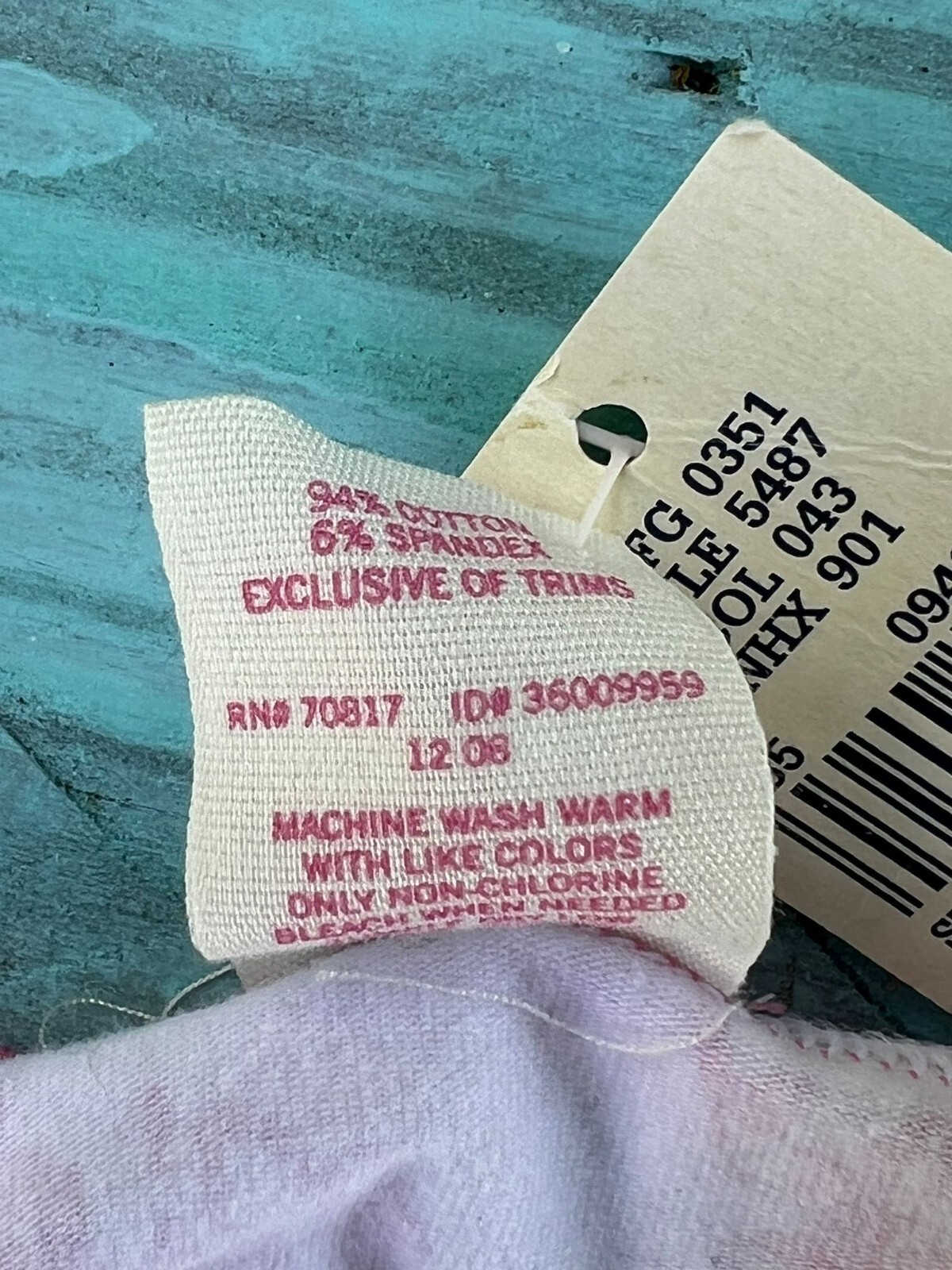 Vintage Victoria’s Secret Pink Cotton Skinny Side Extra Low Rise Thong Panties M