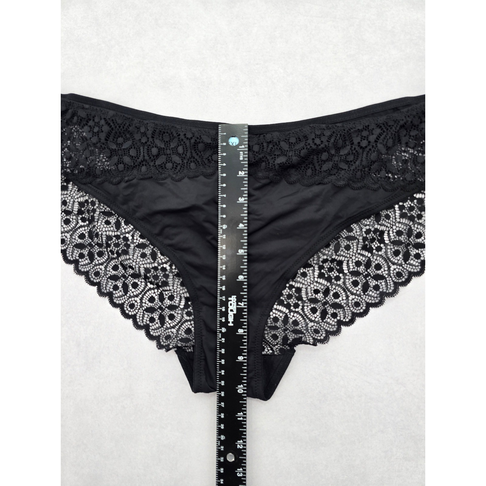 Lace Black Panty Lace Dainty Whimsy Sexy Goth Fairy Coquette Bridal Plus XXL