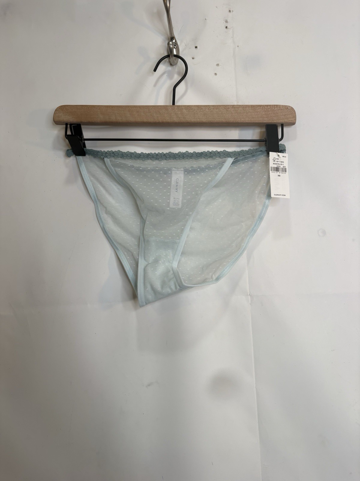 Old Navy XS Seafoam Mesh String Bikini Underwear