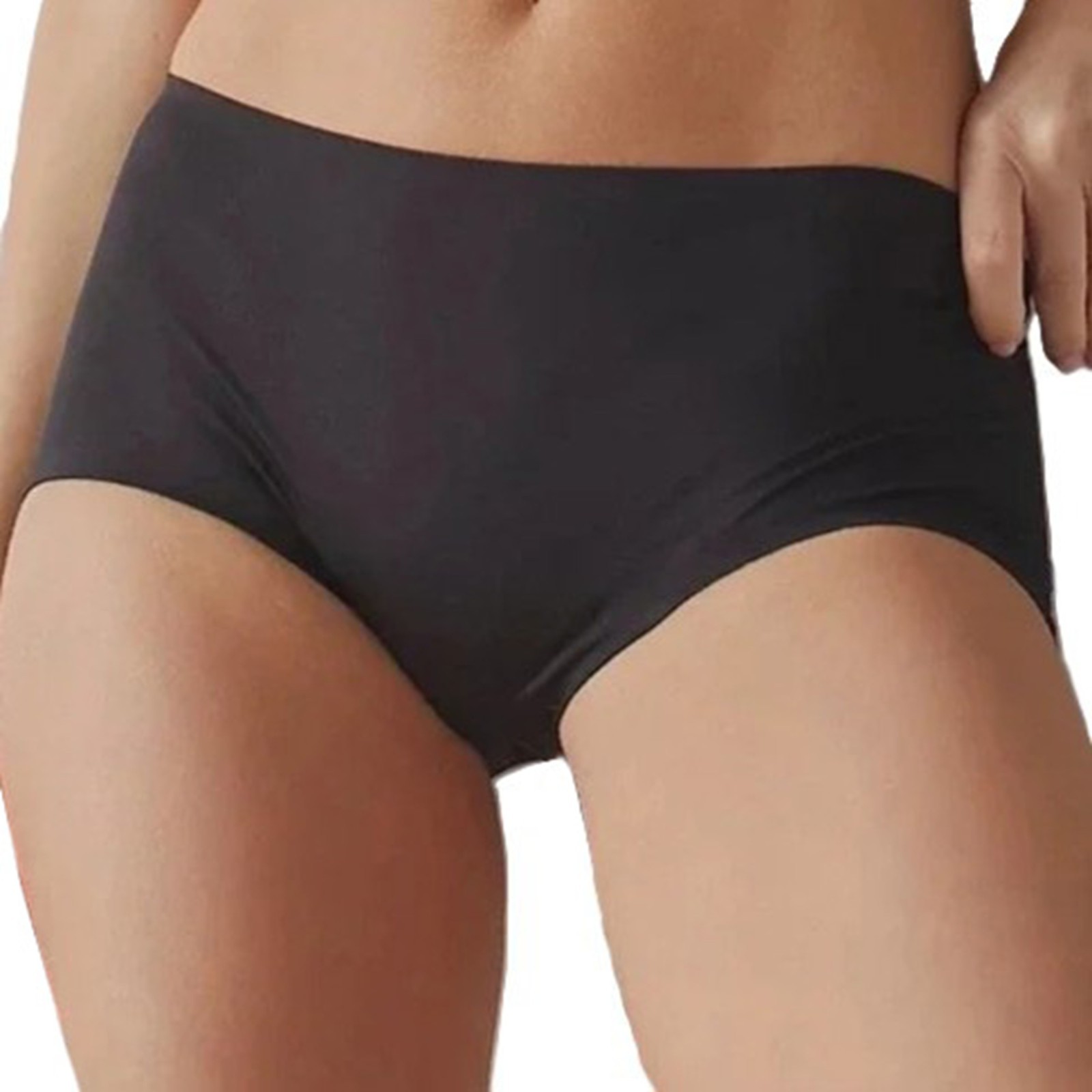 Free People HAH Revolve Hipster Boyshort Noir Black Medium 70884