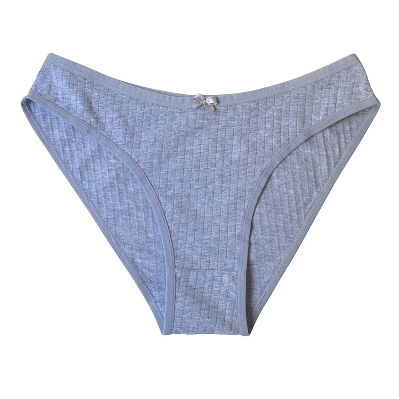 8pcs/lot Cute Bowtie Briefs Underwear Panties Women Girls Sexy Cotton Intimates