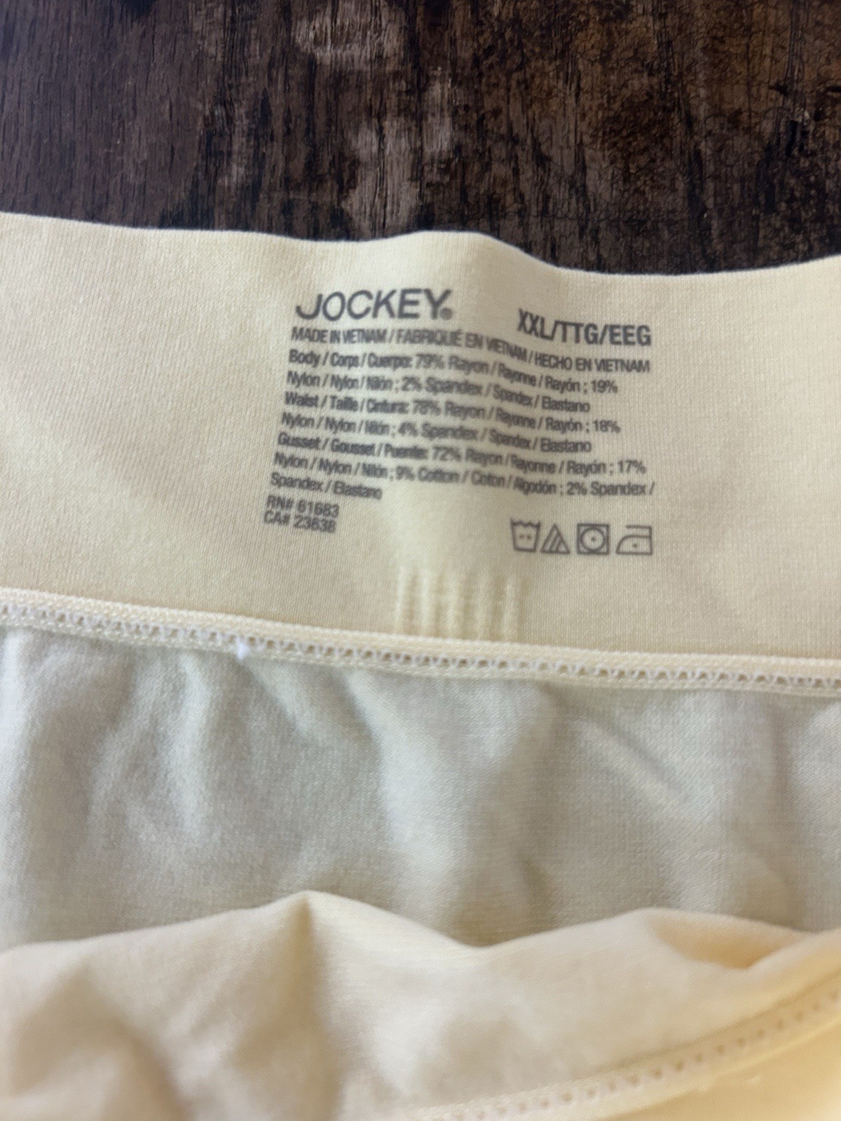 3 Jockey Womens Boy shorts Sz XXL Underwear Panties Seam Free Comfort Waistband