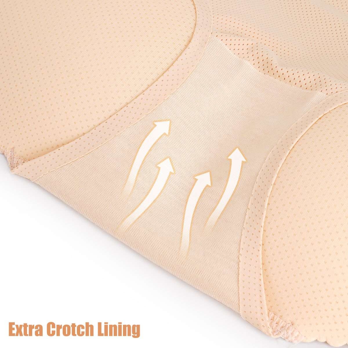 Womens Butt Padded Enhancer Shaper Panties Underwear Fake ass Butt Lifter Briefs