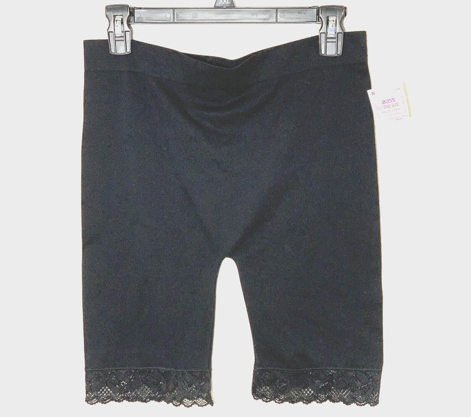 LARK + GREY MATERNITY~Womens Long leg Panty/Brief stretch New One Size Lace trim