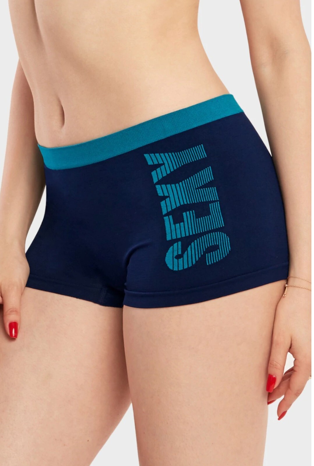 6 Sexy Love Seamless Boyshort Panties Women Underwear Briefs Boy Shorts One Size