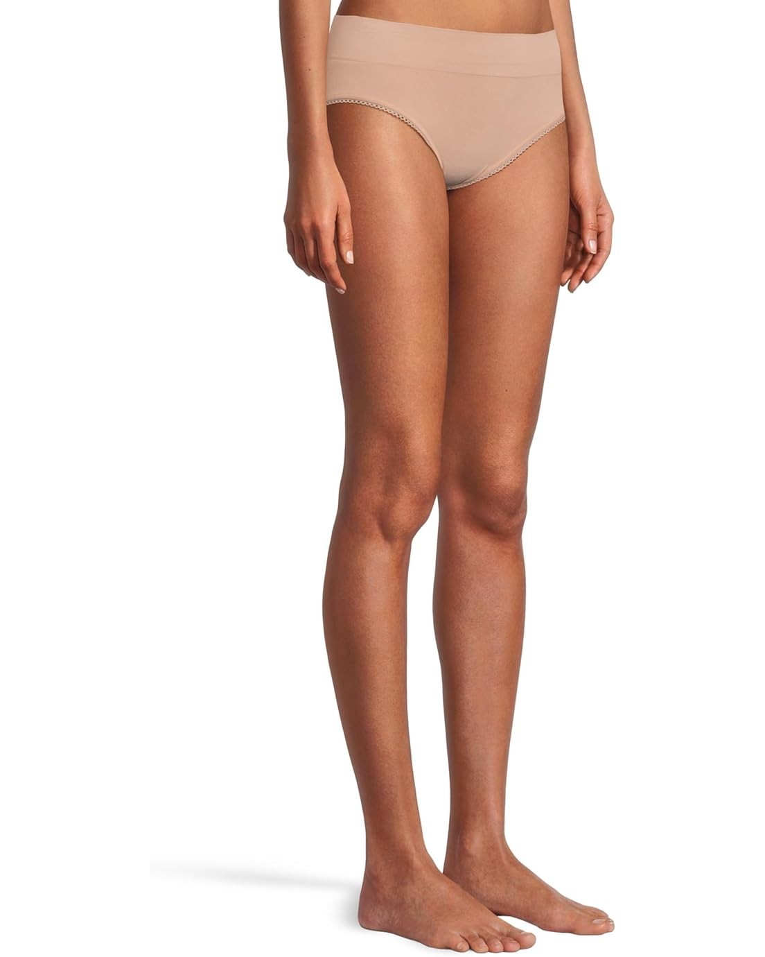 Wacoal Feeling Flexible Hi Cut Panty Women’s L Roebuck Stretch Underwear DDR2265