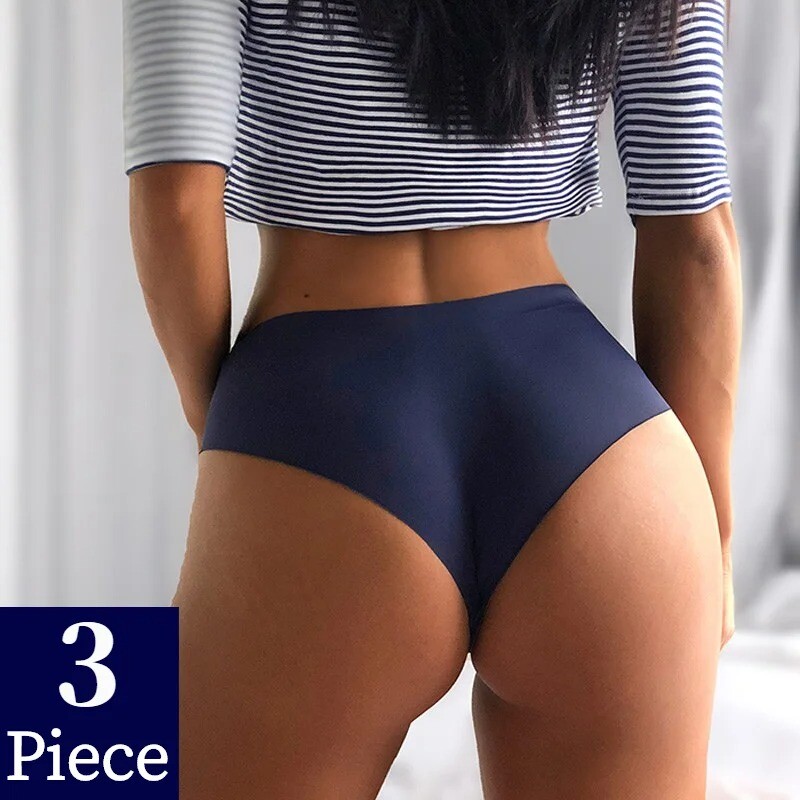 3pcs Pantaletas Femeninas Blummers Calzones Para Mujer De Algodon Comodas Oferta