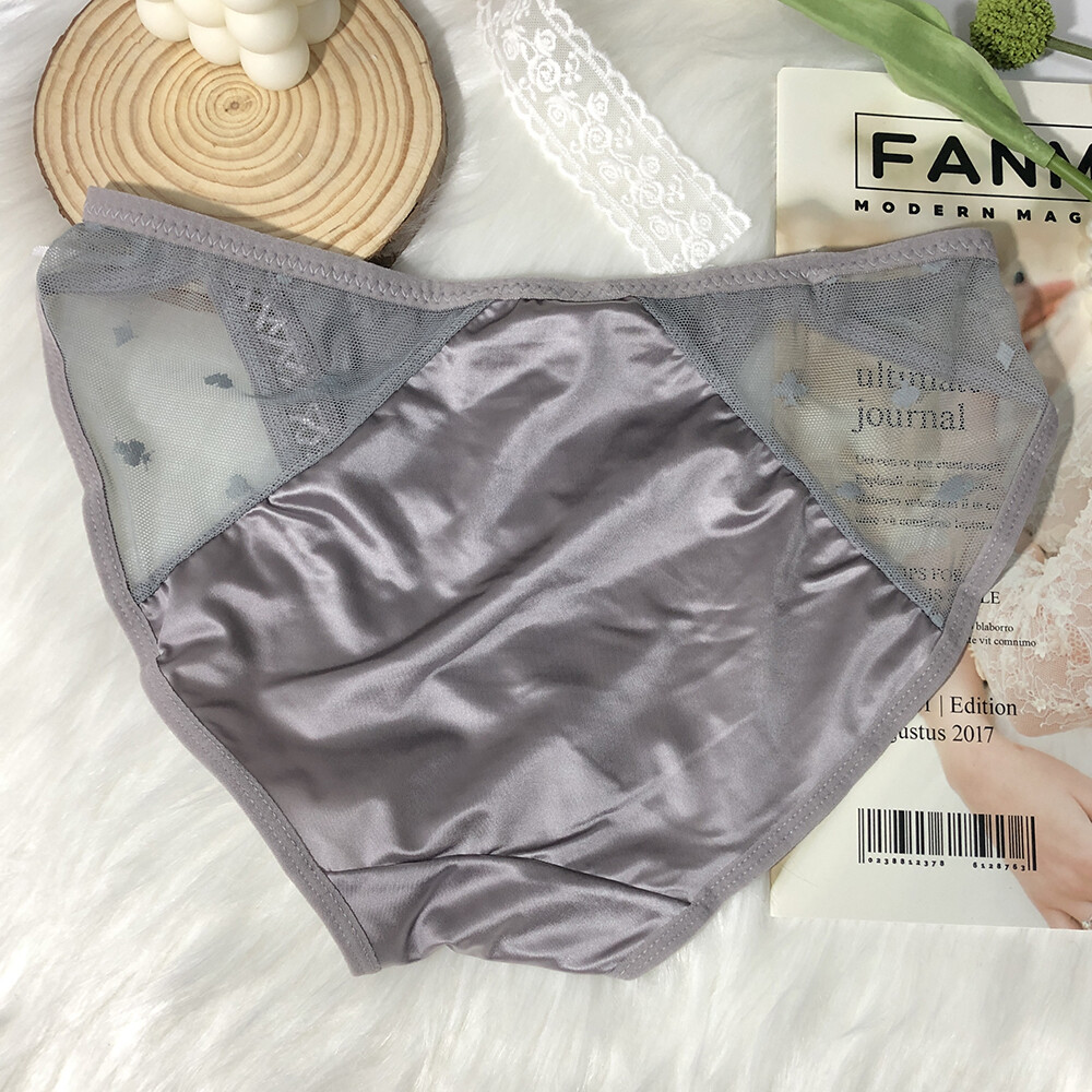 Pack Of 5 Womens Sexy French Satin Panties Briefs Underwear Lot String Bikinis
