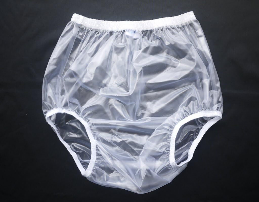 PVC Plastic Pants Adult DIAPER NAPPY Incontinence Pants Diaper Cover Rubber Pant