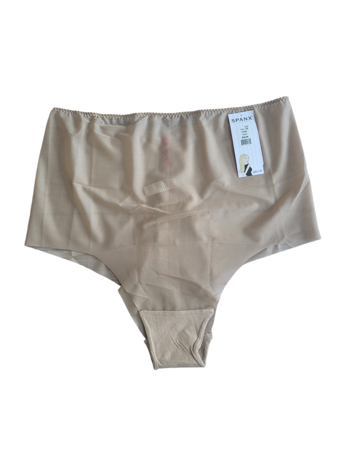 New SPANX By Sara Blakely 3X Nude Skinny Britches Hipster Panty Women