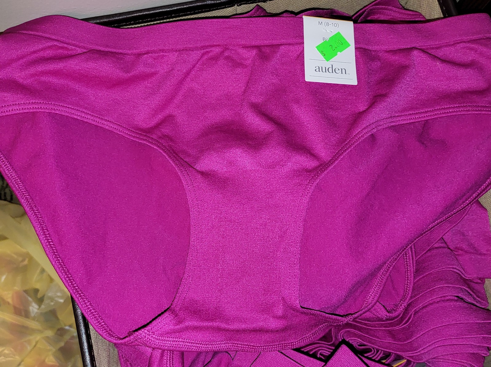 Women’s Seamless Bikini Underwear – Auden Tulip Size Medium